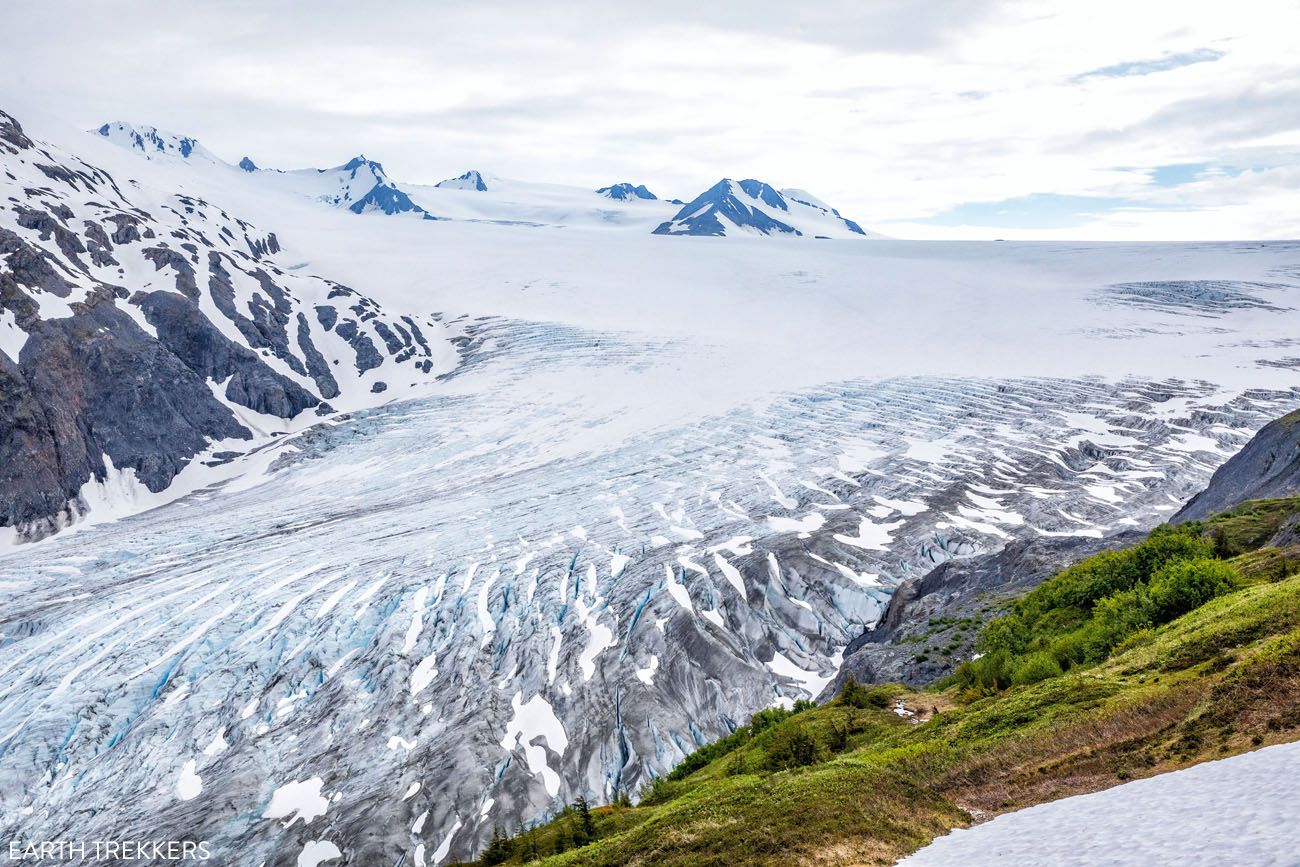 Harding Icefield and Exit Glacier