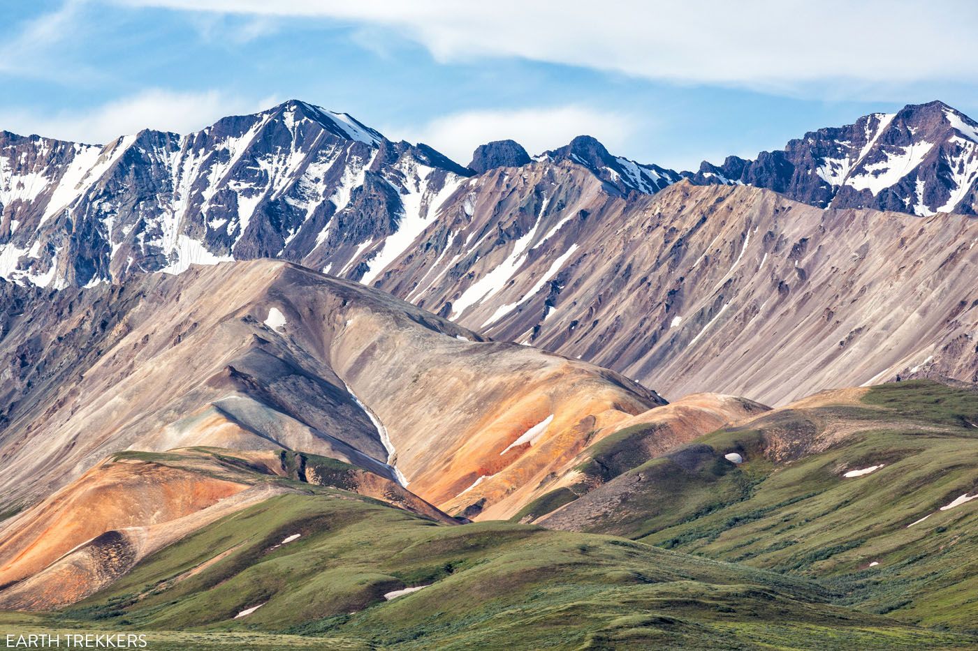 Polychrome Mountains