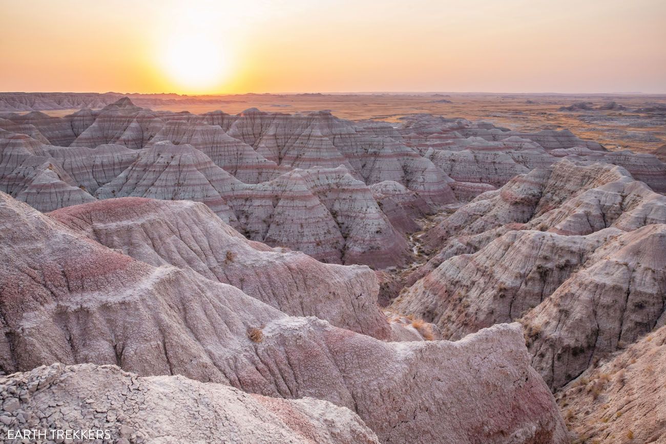 USA Road Trip Badlands