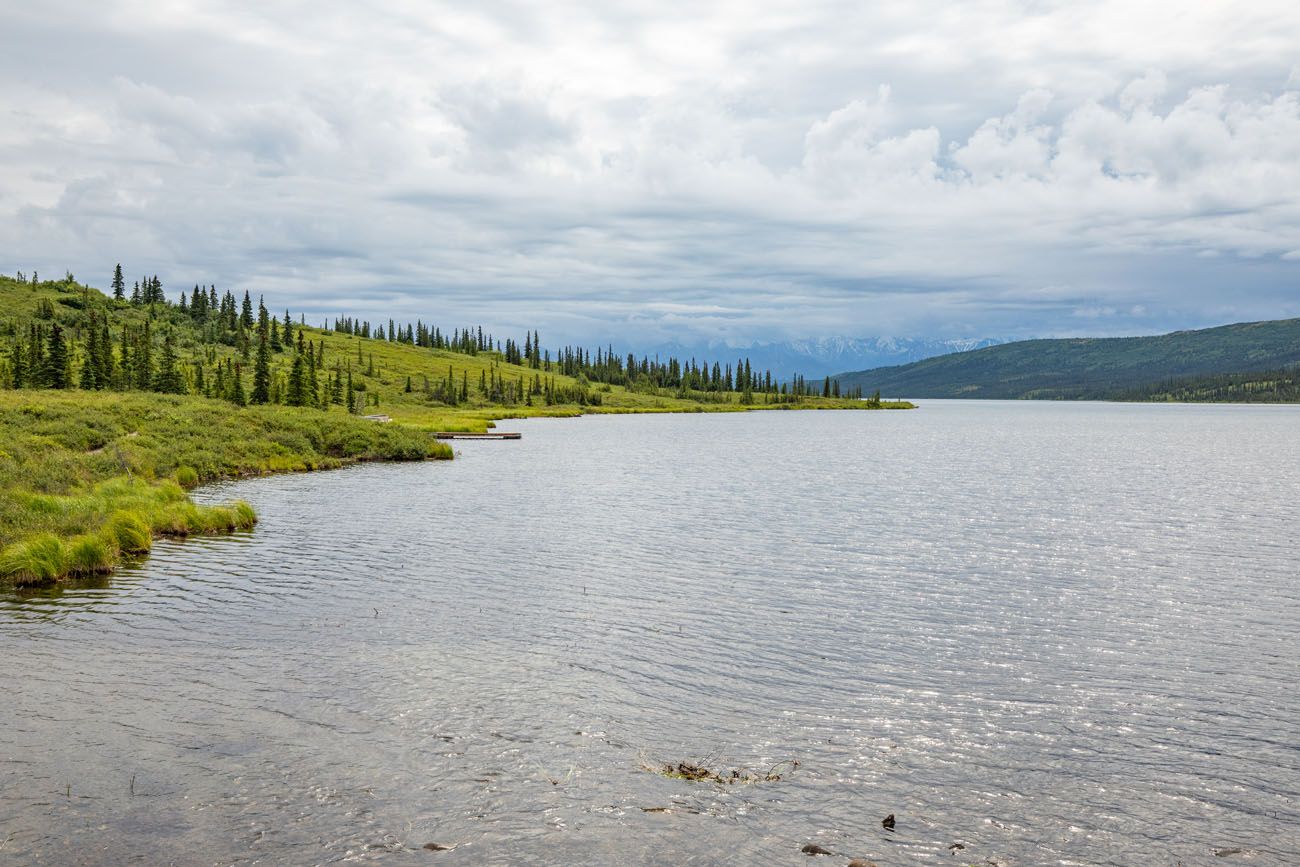 Wonder Lake Cloudy Day