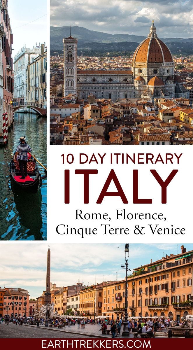 10 Day Italy Itinerary and Travel Guide