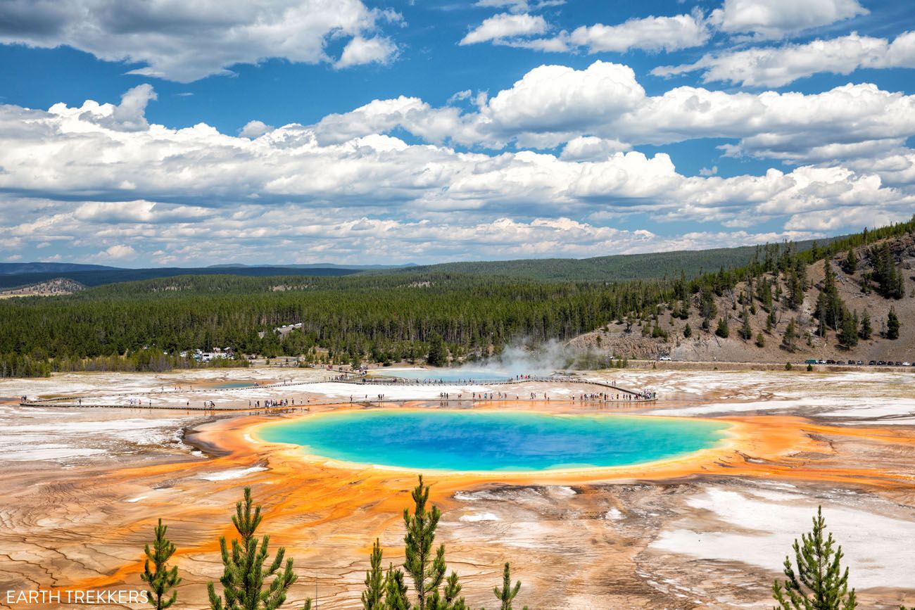 Grand Prismatic Spring Overlook