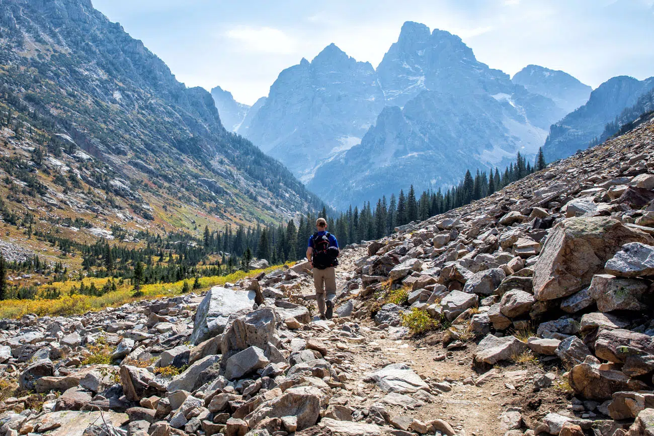 Hiking in Grand Teton NP Best National Parks in the USA