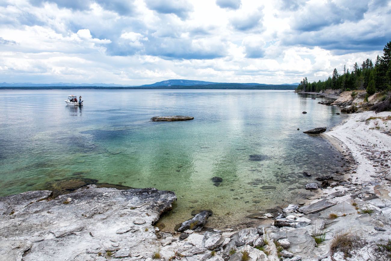 Lake Yellowstone Yellowstone and Grand Teton itinerary