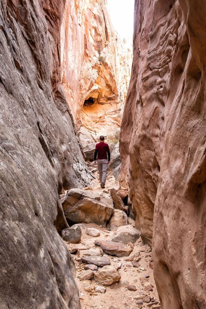 Slot Canyon Capitol Reef