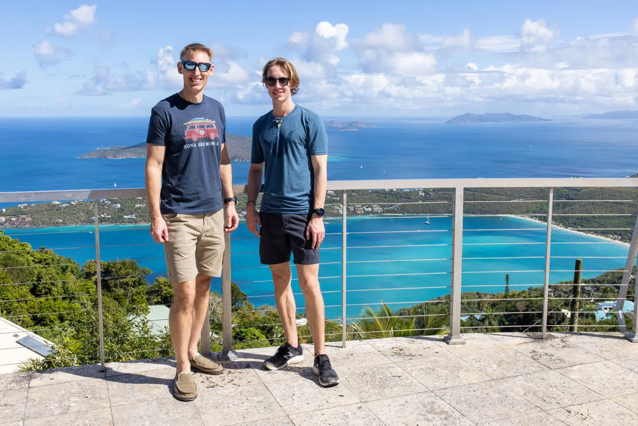 Tim and Tyler US Virgin Islands