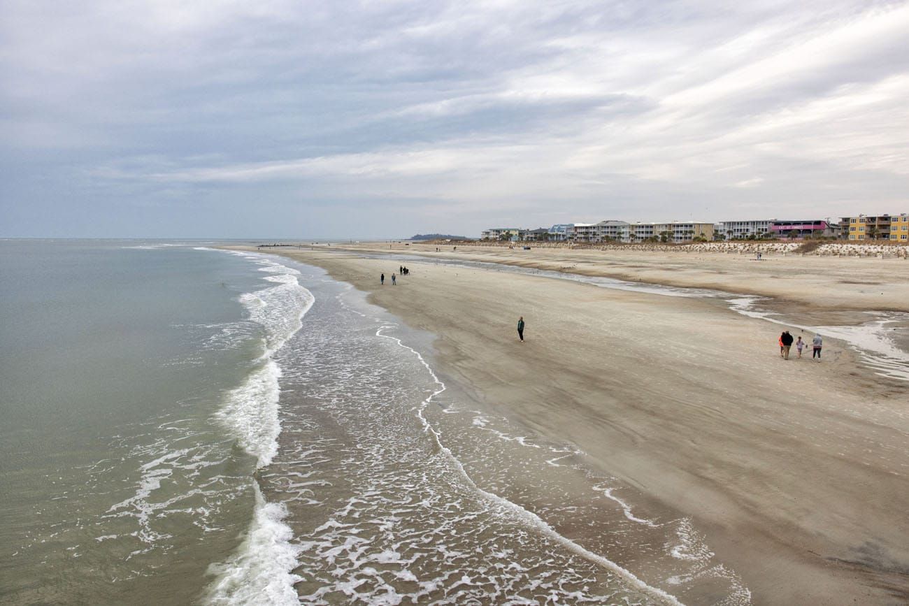 Tybee Beach in February