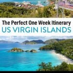 US Virgin Islands Itinerary St John St Thomas