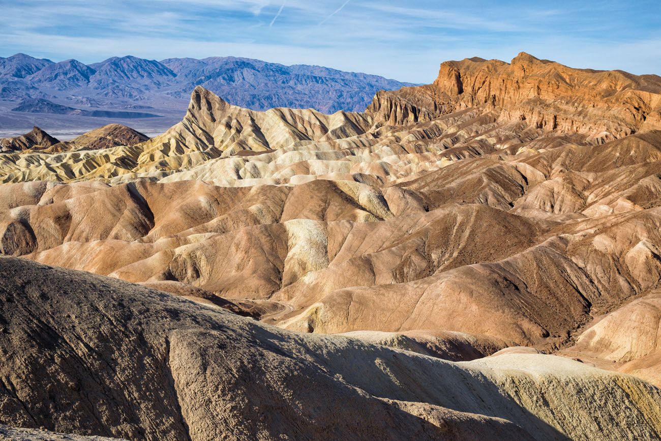 Zabriskie Point Best National Parks in the USA 