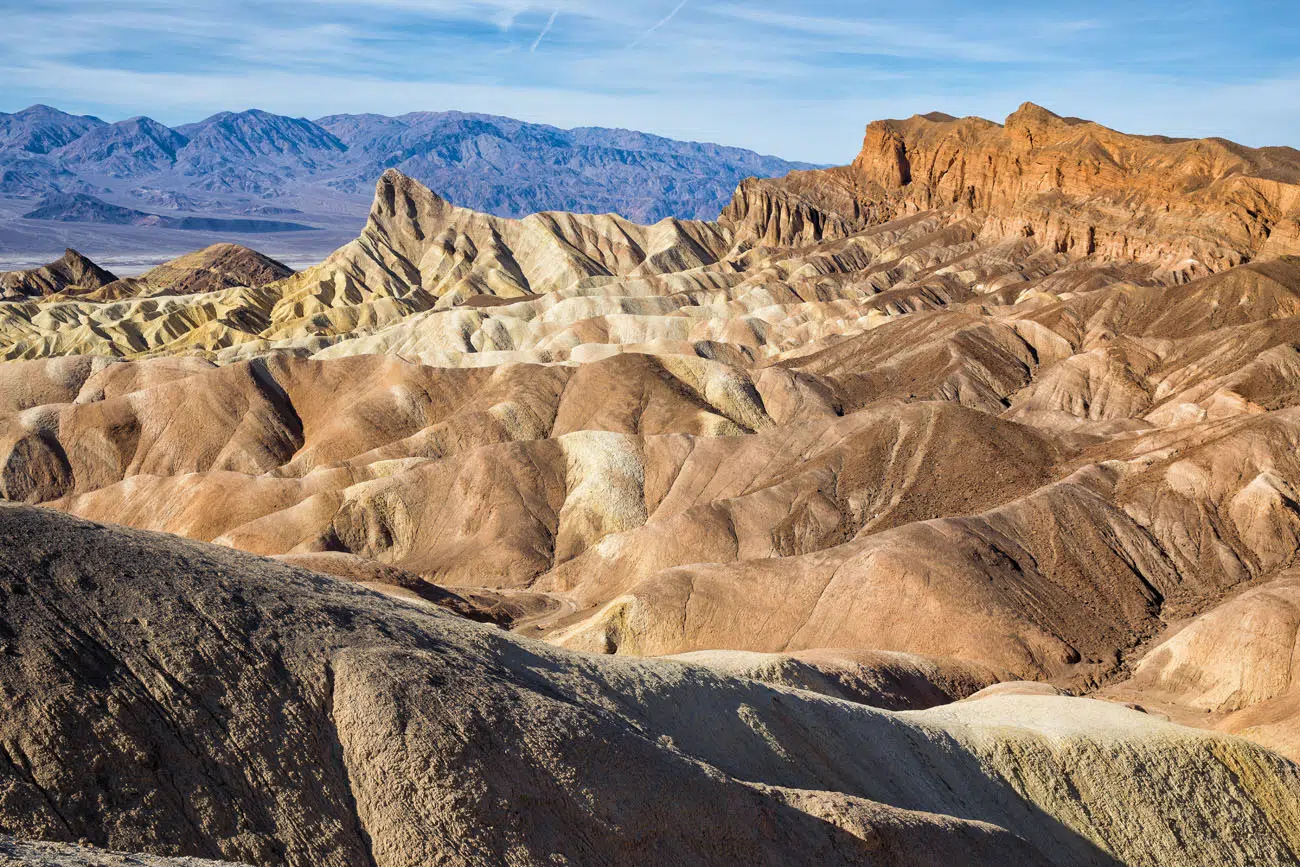 Zabriskie Point Best National Parks in the USA