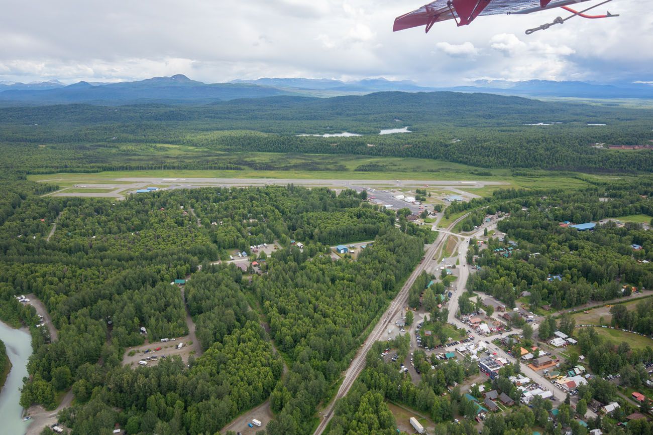 Flying Over Talkeetna