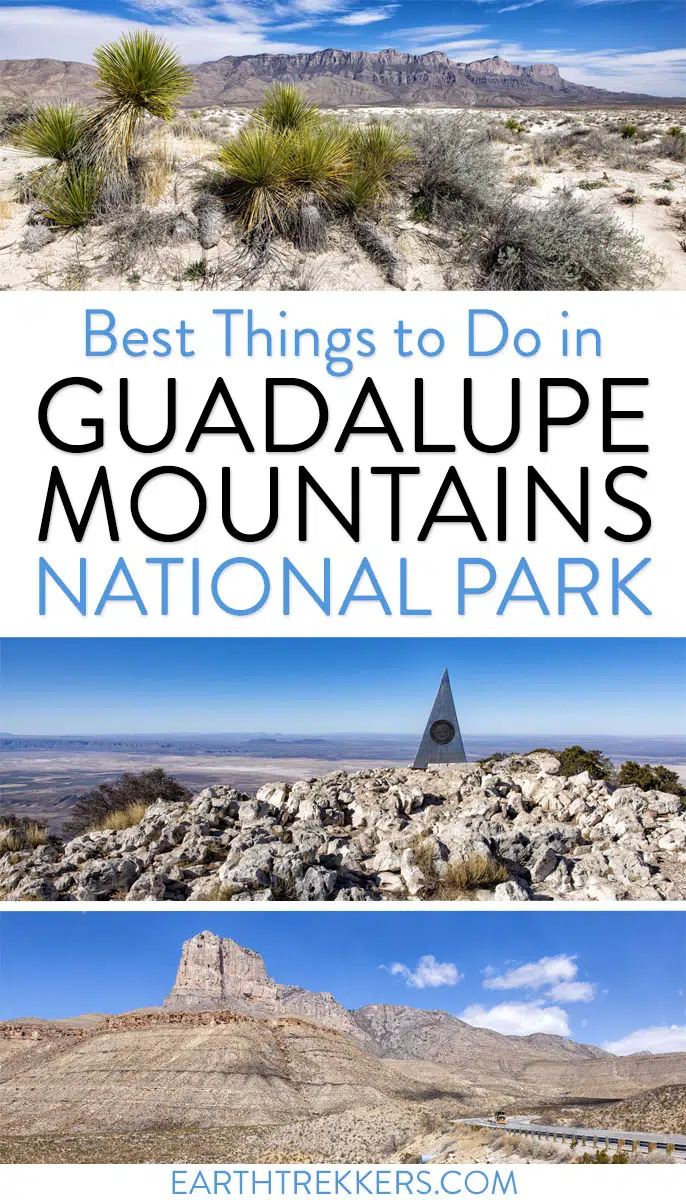 Guadalupe Mountains National Park To Do List
