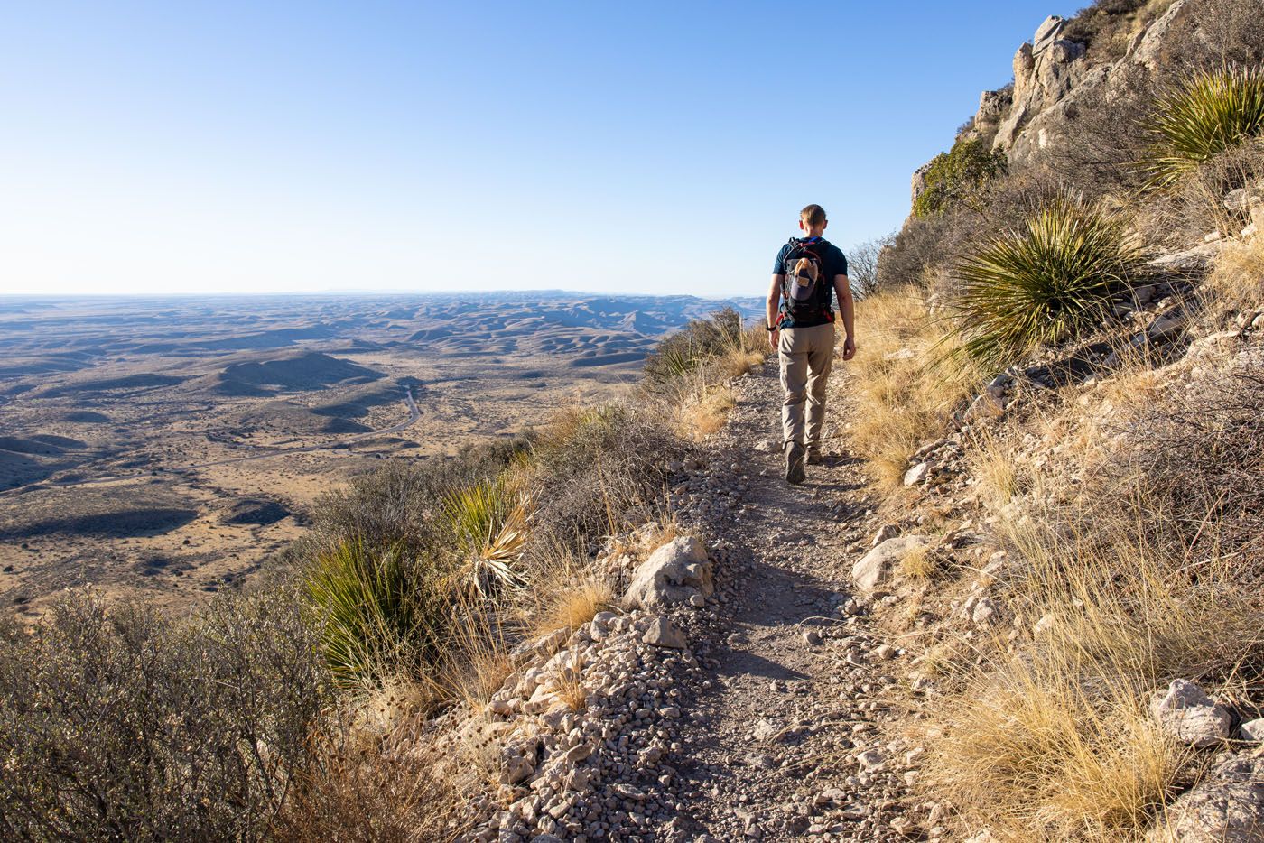 Guadalupe Peak Trail First Mile