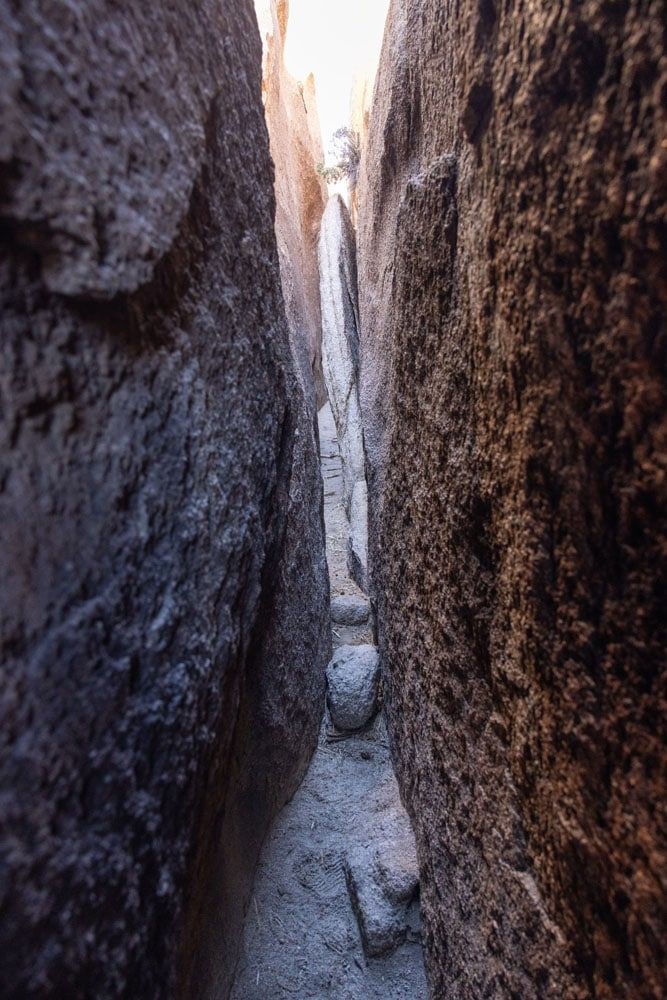 Joshua Tree Slot Canyon