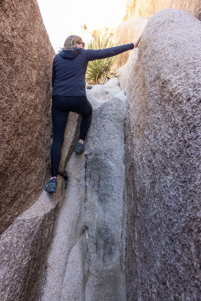 Julie Rock Scrambling