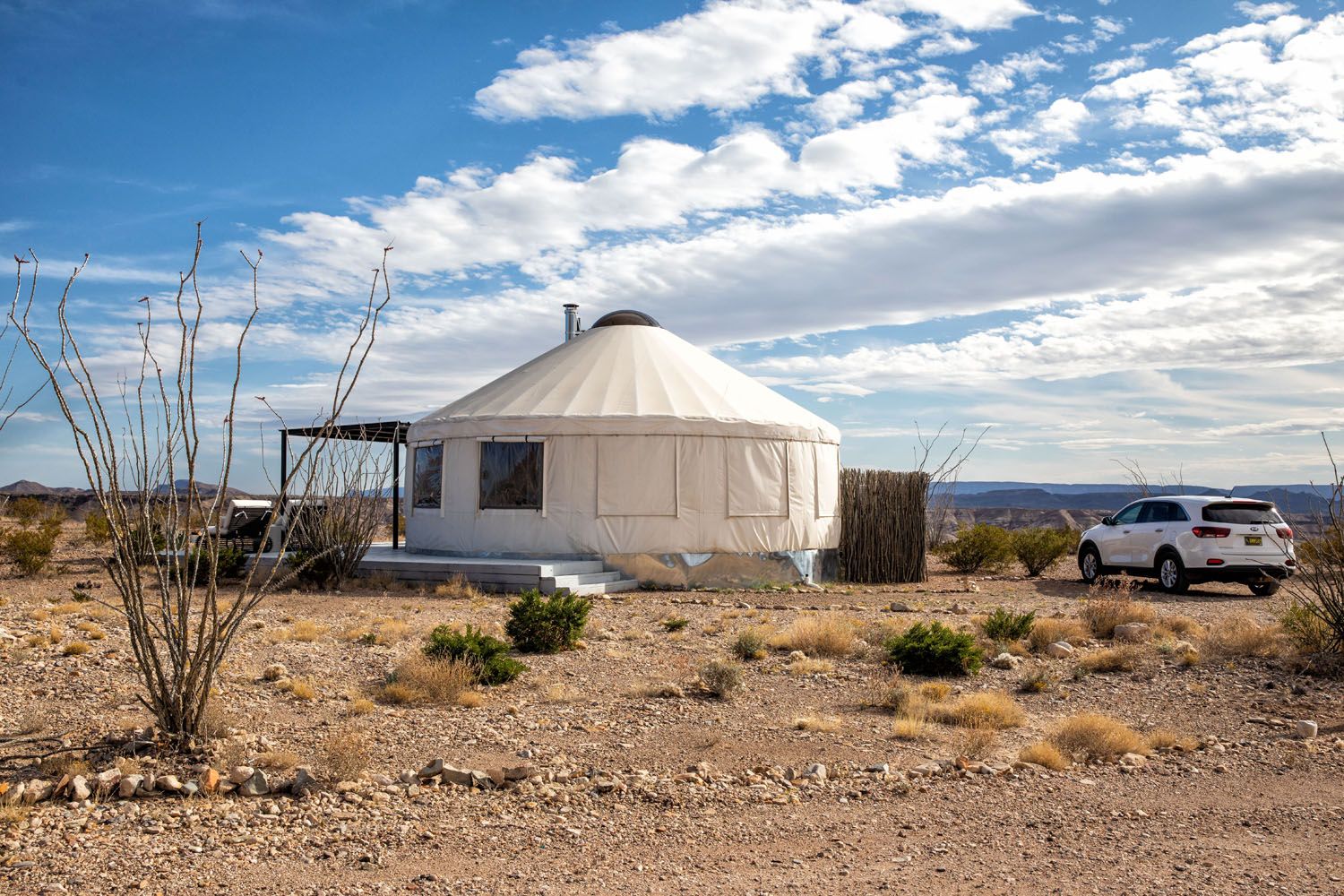 Local Chapter Yurt | Texas New Mexico road trip itinerary