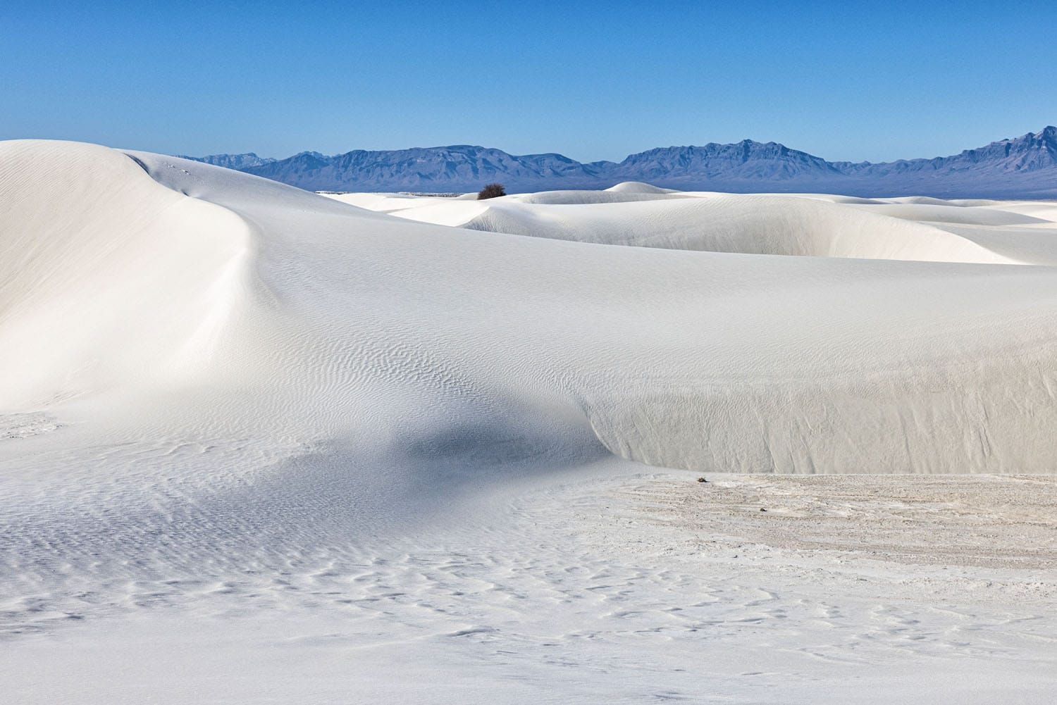 White Sand Dunes | Best National Parks in February