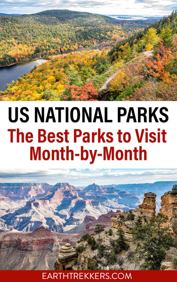 Best National Parks by Season