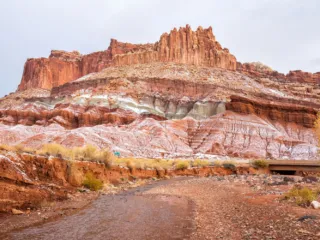 Capitol Reef National Park in November