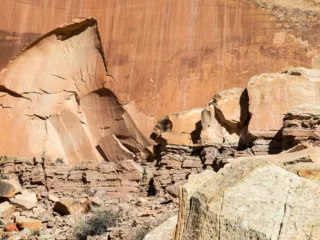 Capitol Reef Petroglyphs