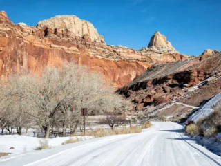 Capitol Reef in Winter