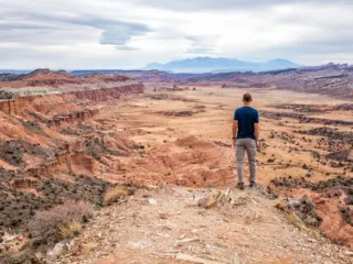 Cathedral Valley Overlook