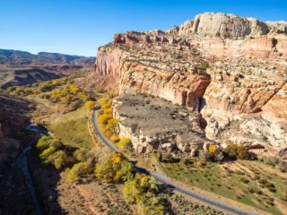 Cohab Canyon Trail View