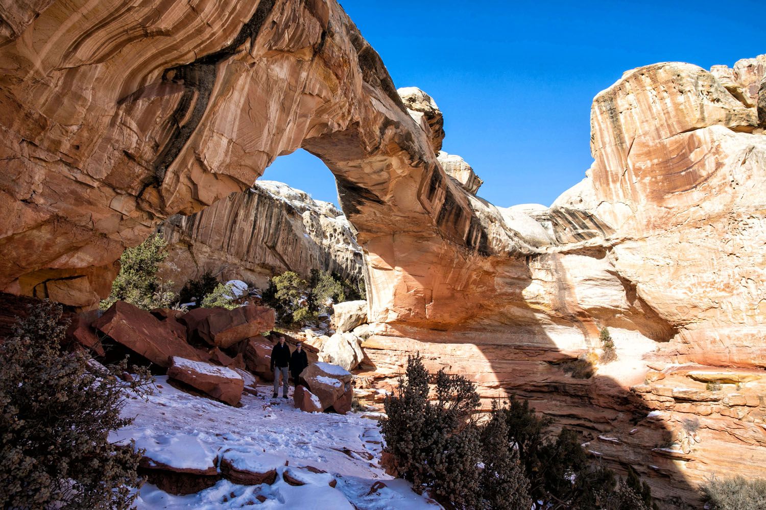 Hickman Bridge | Best National Parks in December