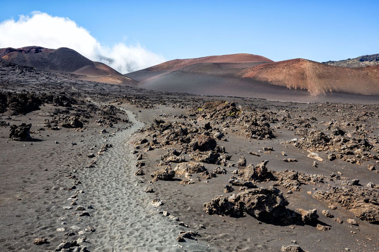 Hiking in Haleakala