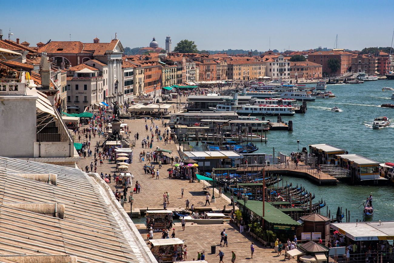 Riva degli Schiavoni one day in Venice itinerary