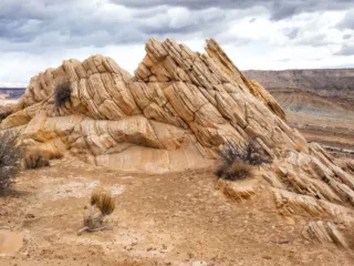 Strike Valley Overlook Rock