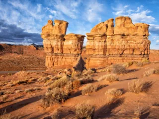 Twin Rocks Capitol Reef National Park