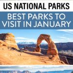US National Parks in January