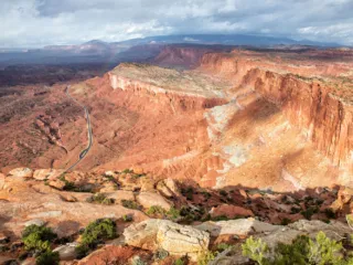 View from Navajo Knobs