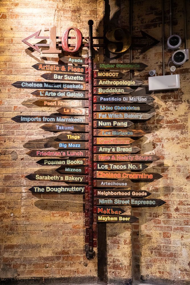 Chelsea Market Sign