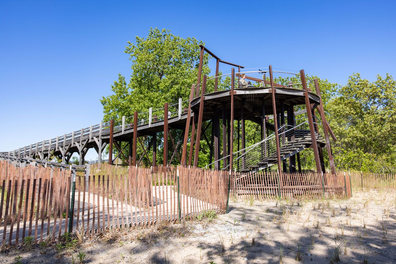 Longshore Birding Platform | Best Things to Do in Indiana Dunes