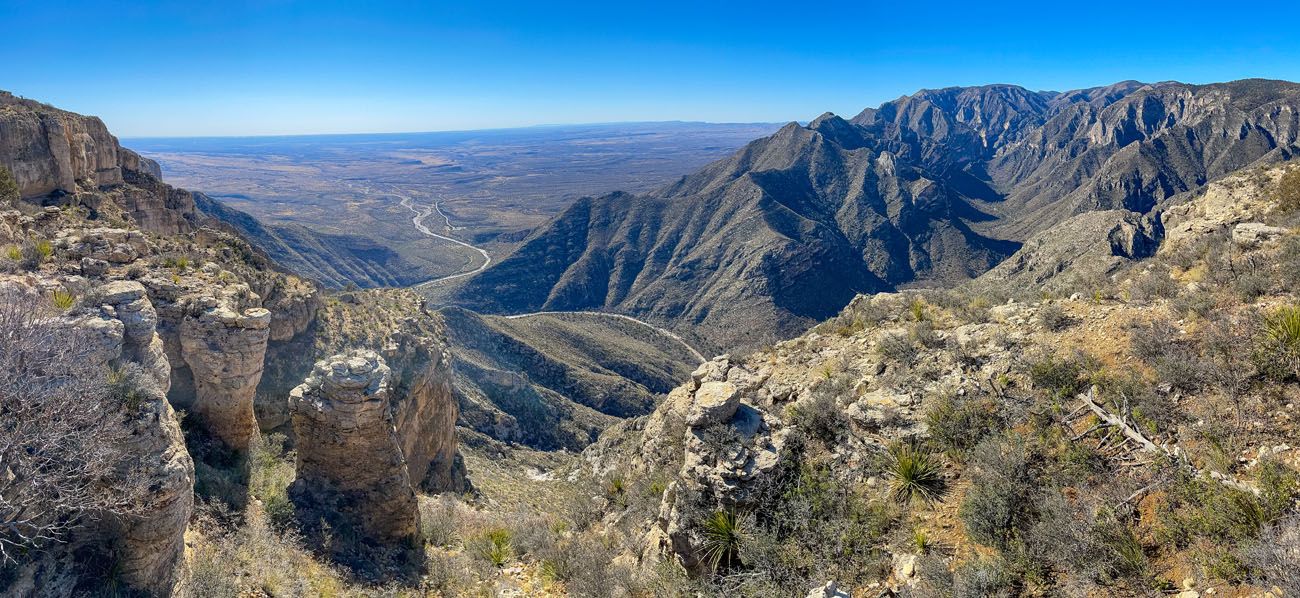 Permian Reef Trail Panorama