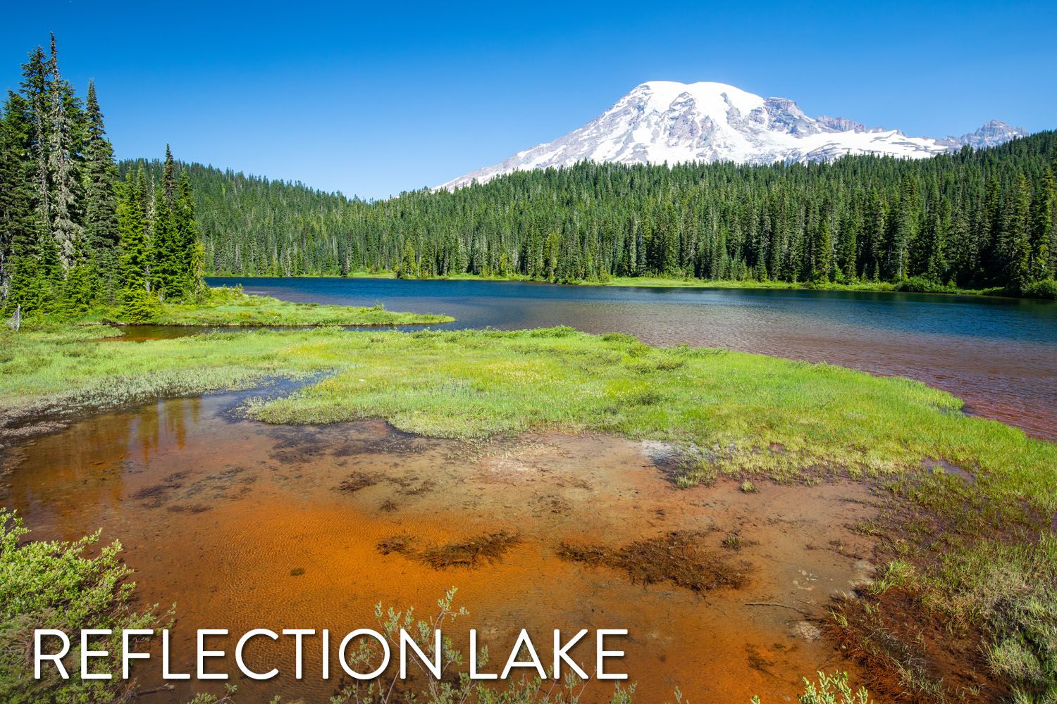 Reflection Lake Mount Rainier