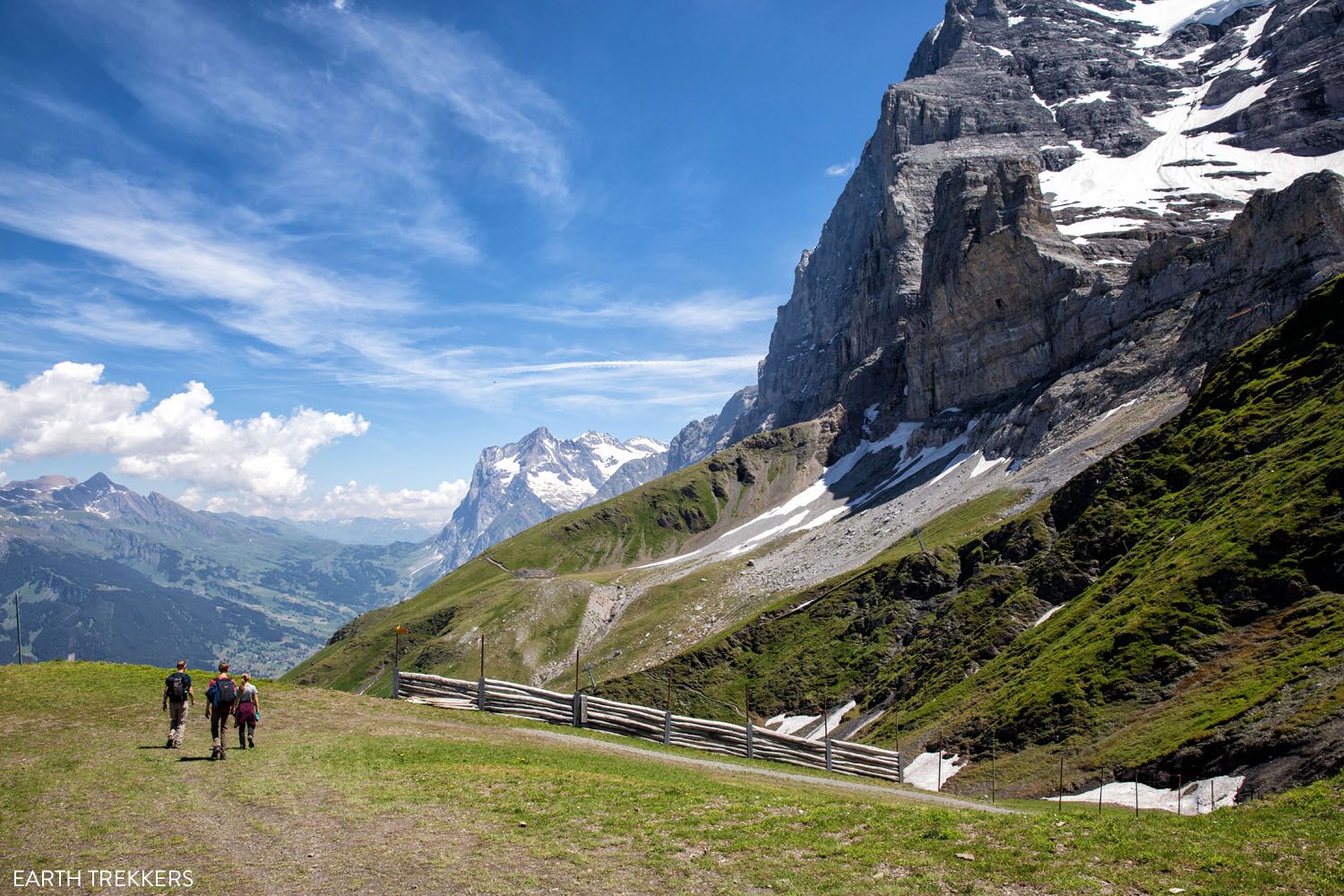 Start of the Eiger Trail