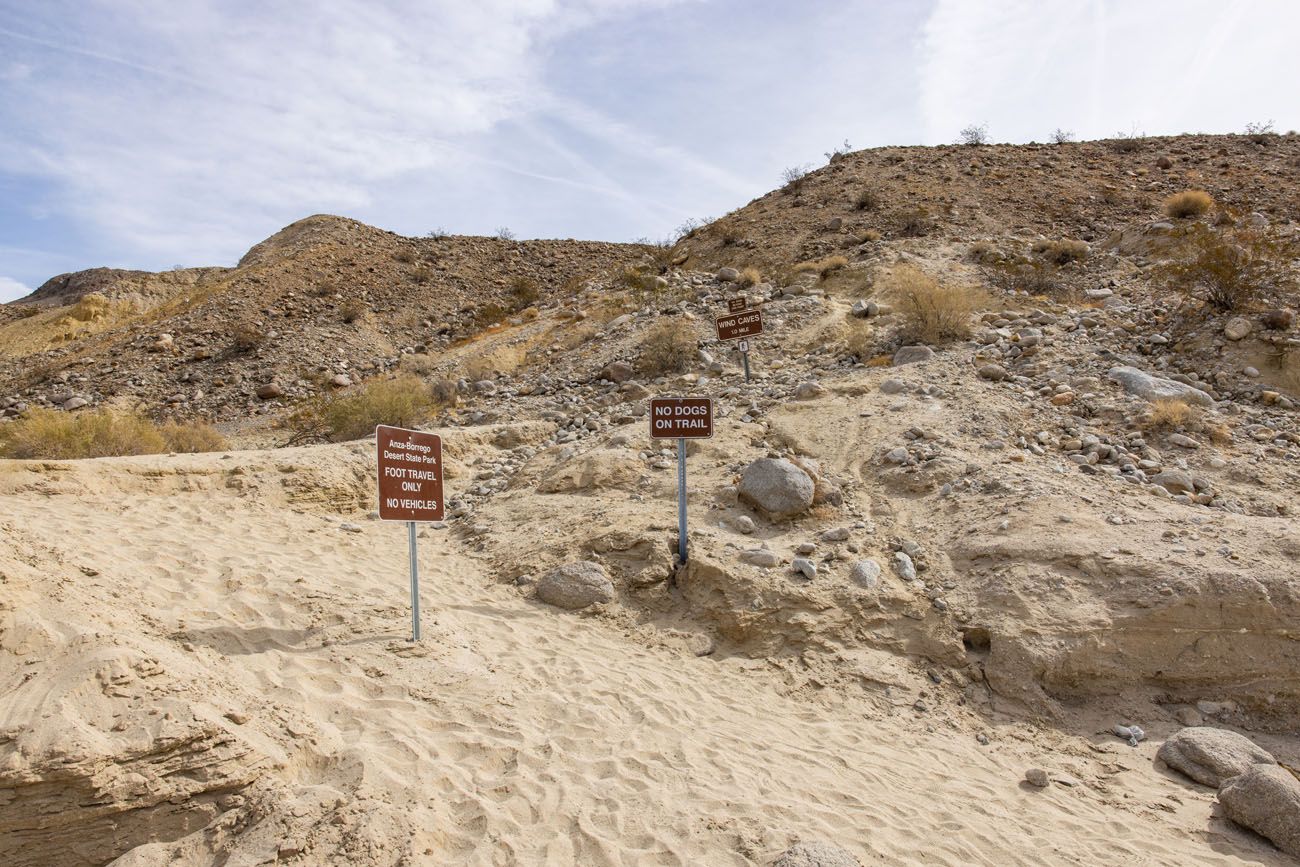 Wind Caves Trailhead