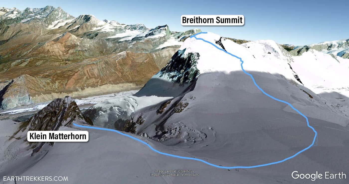 How To Climb The Breithorn Photos Trail Stats What To Expect