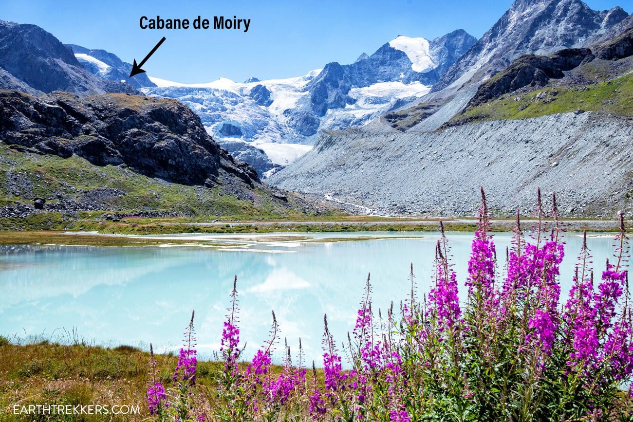 Cabane de Moiry Location