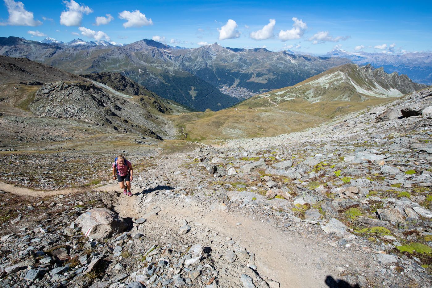 Forcletta Pass View