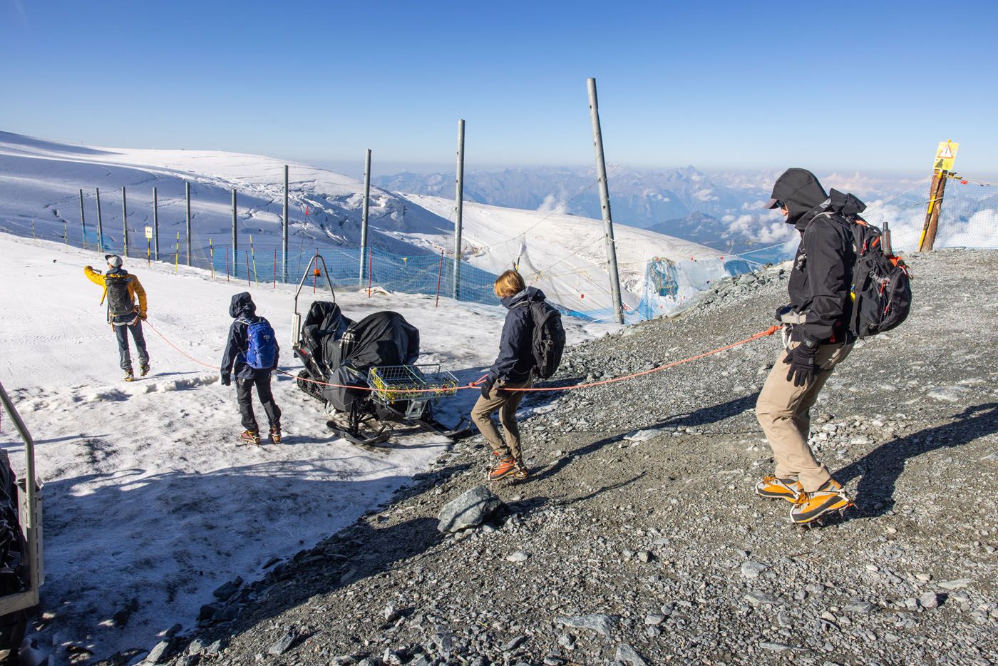 Geared Up for Breithorn