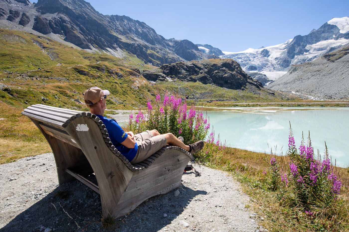 Glacier de Moiry View