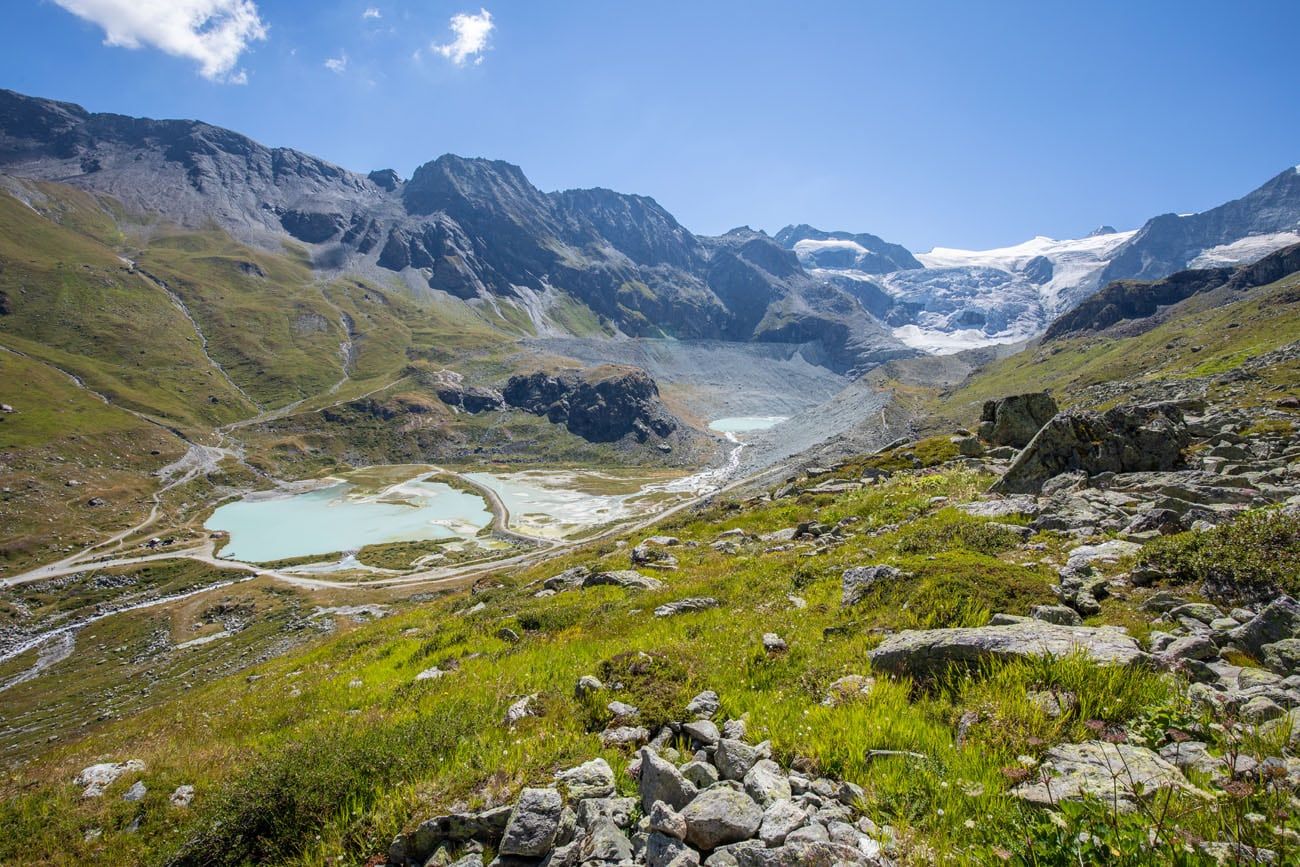 Glacier de Moiry and Parking