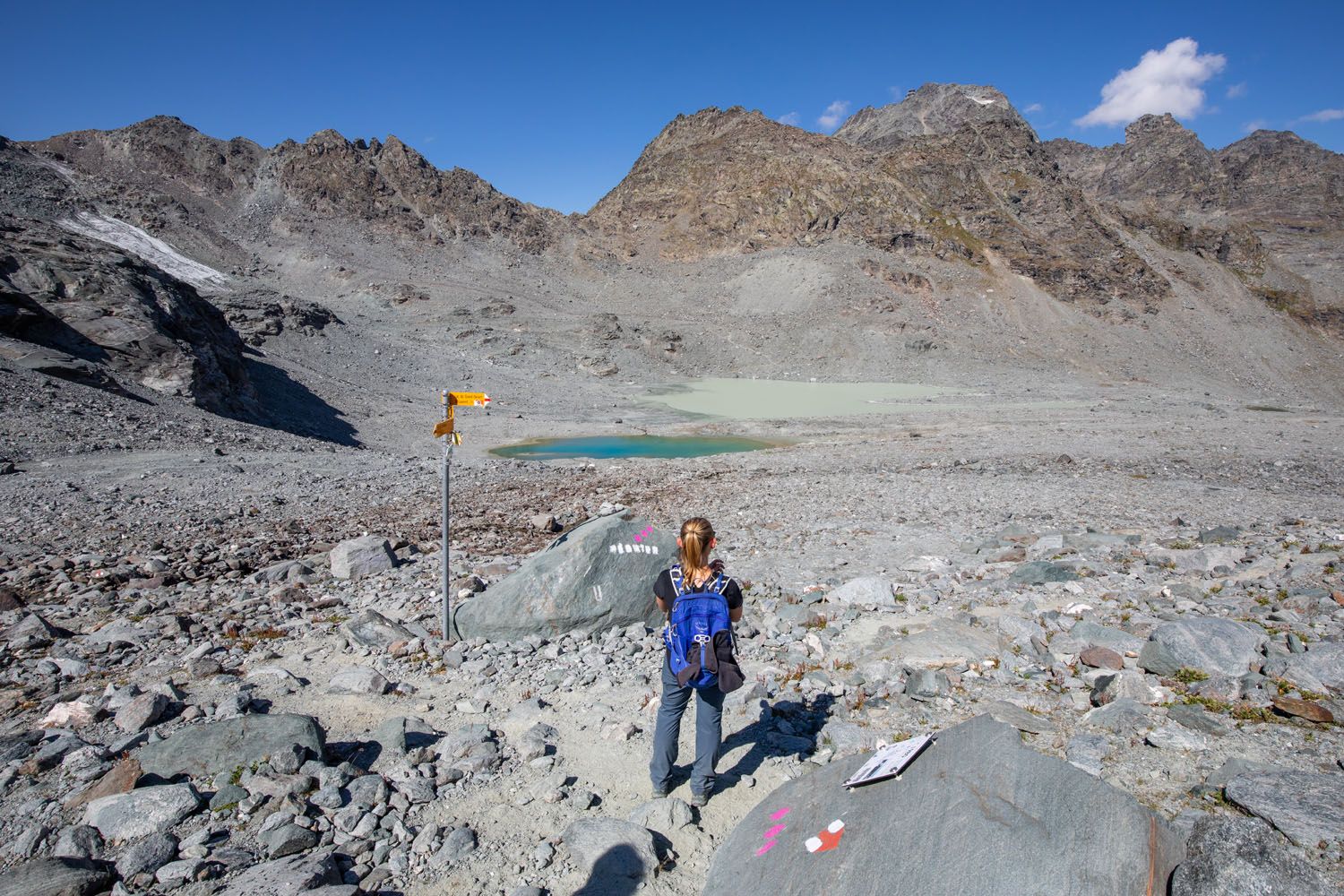 Grand Desert and Col de Louvie