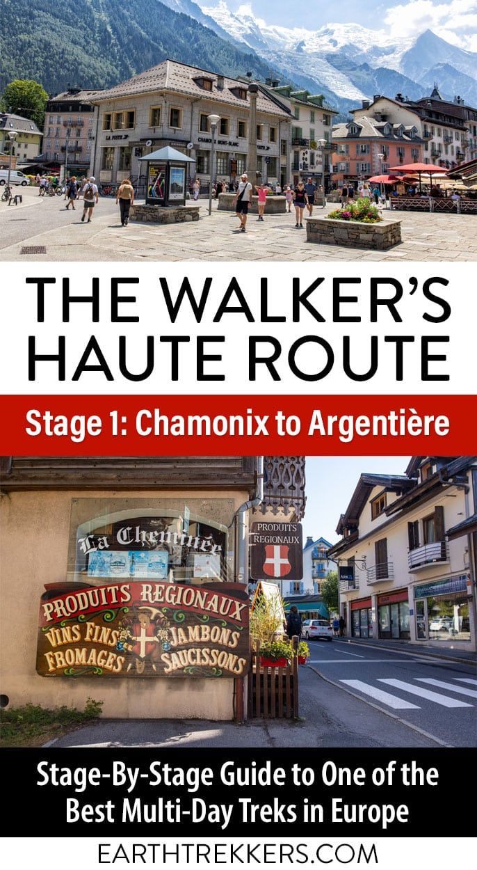 Haute Route Stage 1 Chamonix Argentiere