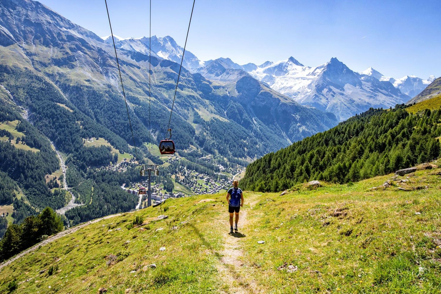 Haute Route Stage 10 Gondola