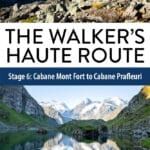 Haute Route Stage 6 Mont Fort Prafleuri